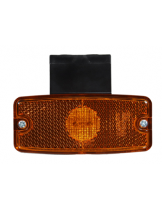 GALIBO LATERAL LED 12/24V AMBAR CON SOPORTE REFERENCIA 26254A-V