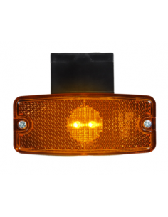 GALIBO LATERAL LED 12/24V AMBAR CON SOPORTE REFERENCIA 26254A-V 2