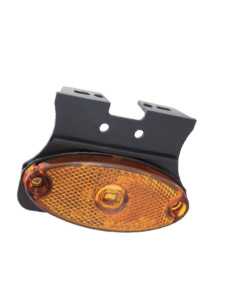GALIBO LATERAL LED 12/24V AMBAR CON SOPORTE Y PRS 26258AK-V-30CM