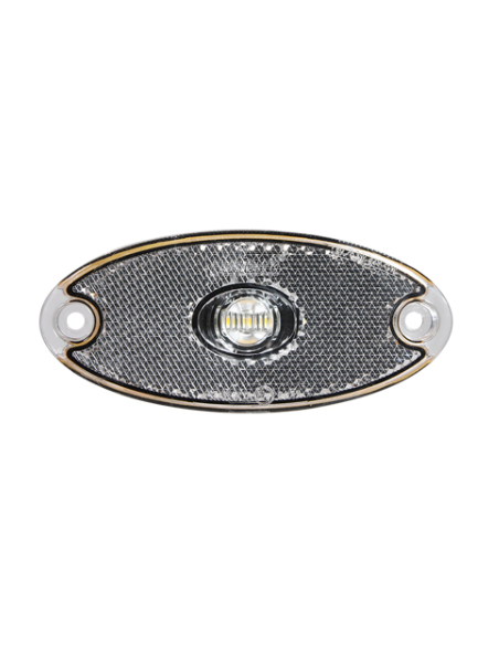 GALIBO DELANTERO LED 12/24V BLANCO CON SOPORTE Y PRS 26258CK-V