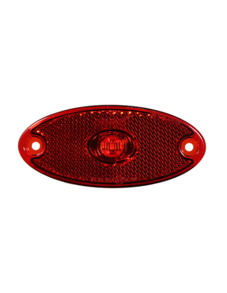 GALIBO TRASERO LED 12/24V ROJO CON SOPORTE Y PRS 26258RK-V
