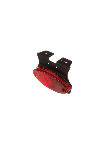 GALIBO TRASERO LED 12/24V ROJO CON SOPORTE Y PRS 26258RK-V