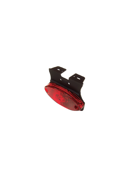 GALIBO TRASERO LED 12/24V ROJO CON SOPORTE Y PRS 26258RK-V