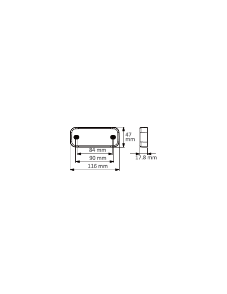 GALIBO LED DELANTERO 12/24V BLANCO LIGHT GUIDE REFERENCIA 26279C-V