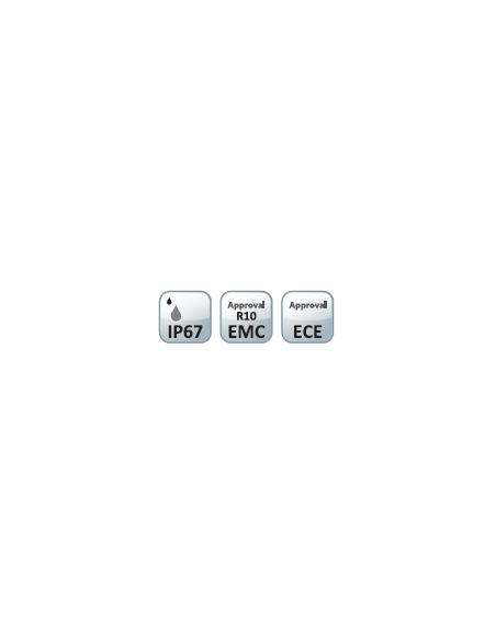 PILOTO ANCHURA LED CURVO 24V DERECHO CON PRS REFERENCIA 26550-2R