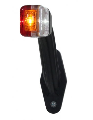 LED END OUTLINE MARKER LAMP 12/24V LONG CURVED
