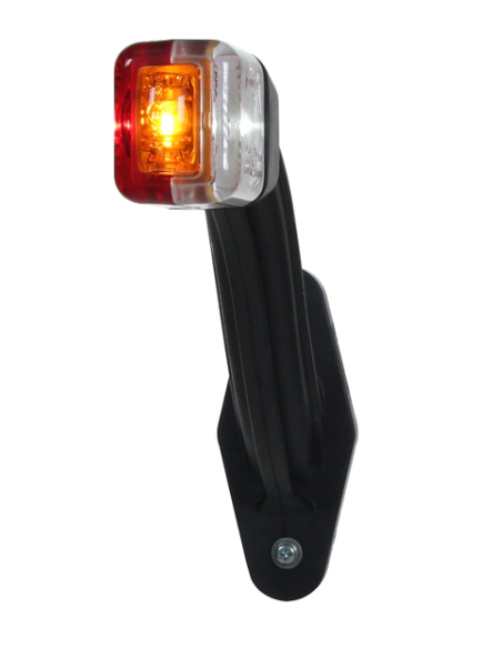 LED END OUTLINE MARKER LAMP 12/24V LONG CURVED