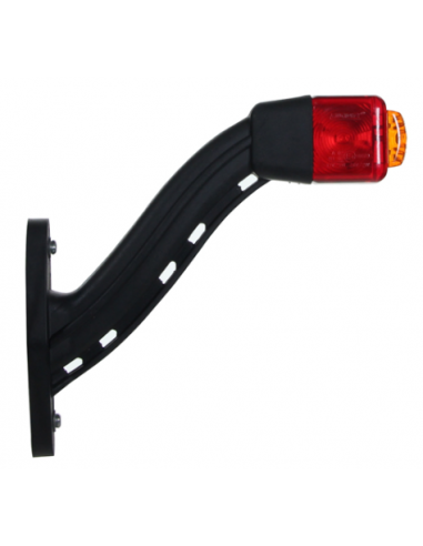 LED END OUTLINE MARKER LAMP 12/24V LONG CURVED