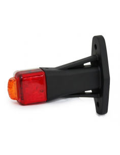PILOTO ANCHURA LED 12/24V CORTO RECTO 3 en 1 REFERENCIA 26558-1V