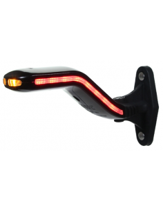 PILOTO ANCHURA LED IZQUIERDO 12/24V COBRA REFERENCIA 26561B-VLH 2