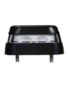 12V/24V LED number plate light with PRS connector