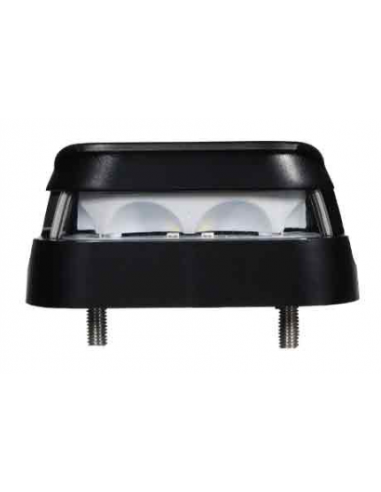 12V/24V LED number plate light with PRS connector