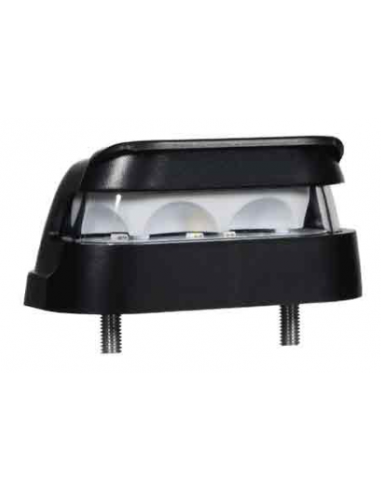 Luz Matrícula LED homologada 12/24V – Camión, remolque o caravana