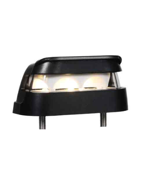 ECE-approved 12/24V LED number plate light – Truck, trailer or caravan