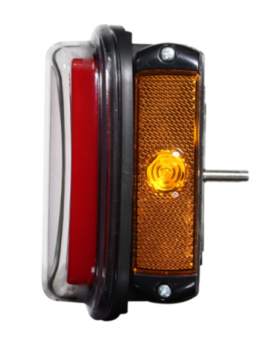 PILOTO TRASERO LED GLO TRAC 12/24V DERECHO 7 PIN 26064PRH-V