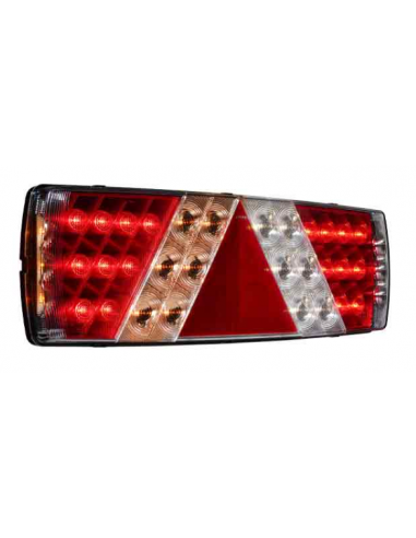 Pack de pilotos traseros LED para remolque o camión con 7 funciones