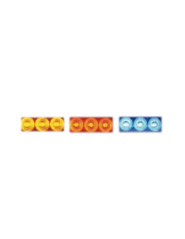 BARRA ESTROBOSCOPICA LED 9/32V AMBAR REFERENCIA 26907CA-BV