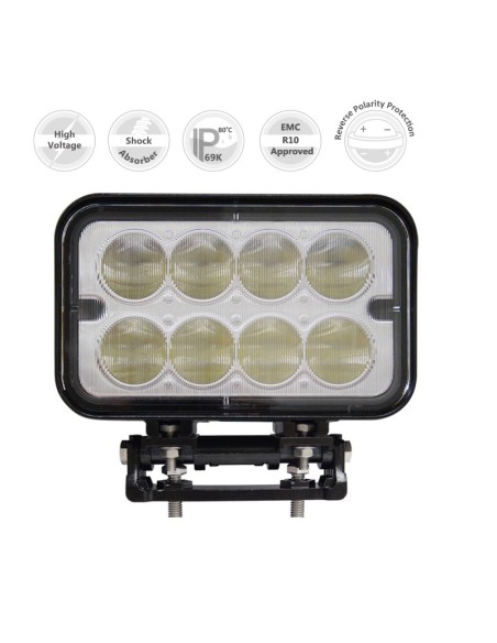 FARO DE TRABAJO LED 9/32V 6100LUM 59W             