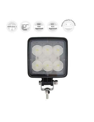 FARO DE TRABAJO LED 9/32V 1440LUM. 18W            