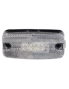 GALIBO DELANTERO LED 12/24V BLANCO SIN SOPORTE REFERENCIA 26261C-V 2