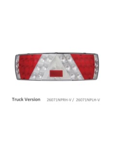 PILOTO TRASERO LED 12/24V IZQUIERDO CAMIÓN 26071NPLH-V 2
