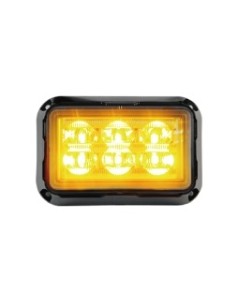 ESTROBOSCOPICO 6 LED 9/32V AMBAR REFERENCIA 26902CA-BV