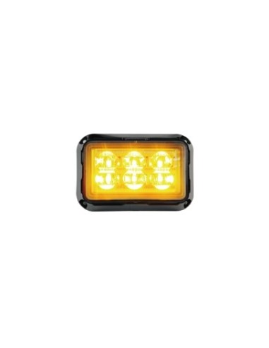 ESTROBOSCOPICO 6 LED 9/32V AMBAR REFERENCIA 26902CA-BV