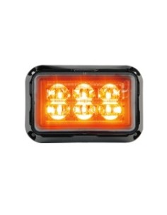 ESTROBOSCOPICO 6 LED 9/32V ROJO REFERENCIA 26902CR-BV