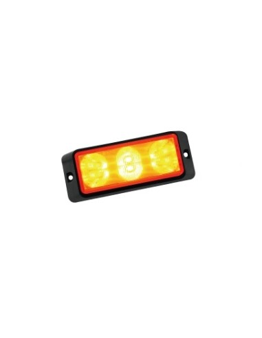 ESTROBOSCOPICO 6 LED 9/32V AMBAR REFERENCIA 26908CA-BV