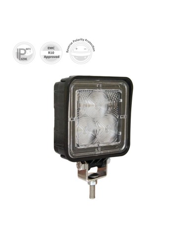 FARO DE TRABAJO LED CUADRADO 9/32V 720LUM 8W AZUL REFERENCIA 22817B