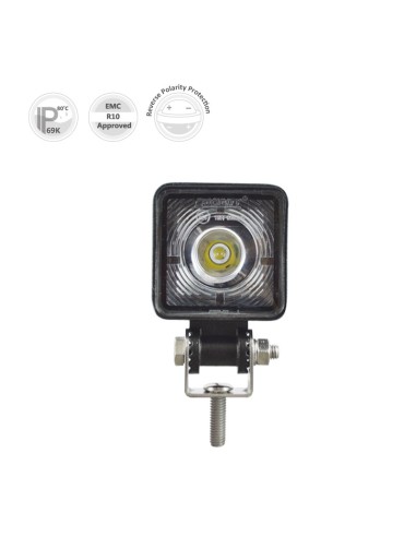 FLOOD BEAM LED WORK LAMP 9/32V 800LUM 12W