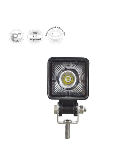 FLOOD BEAM LED WORK LAMP 9/32V 800LUM 12W