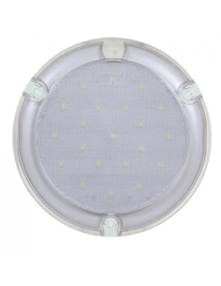 PLAFON INTERIOR LED 12/24V CON ARO SIN PIR REFERENCIA 22791C-V
