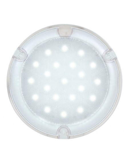 PLAFON INTERIOR LED 12/24V CON ARO SIN PIR REFERENCIA 22791C-V