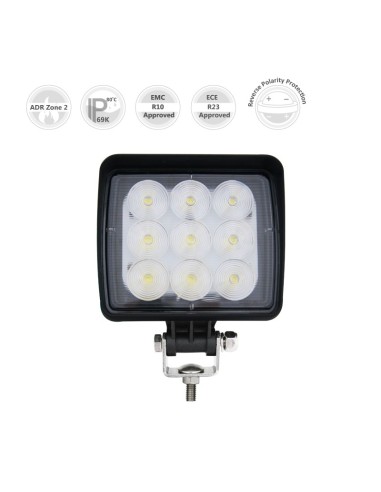 FARO DE TRABAJO LED 2160LUM 18W 9 LED REFERENCIA 22832